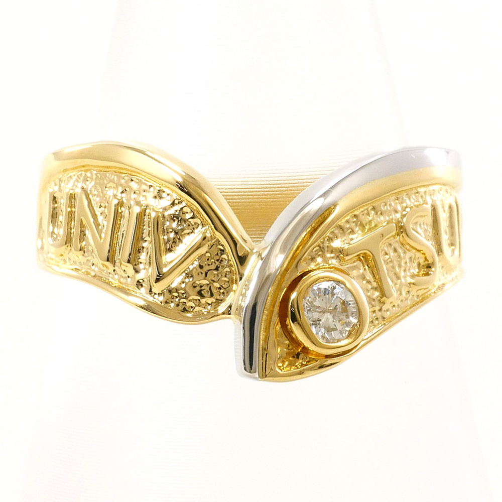 VINTAGE 18k Gold Diamond Ring